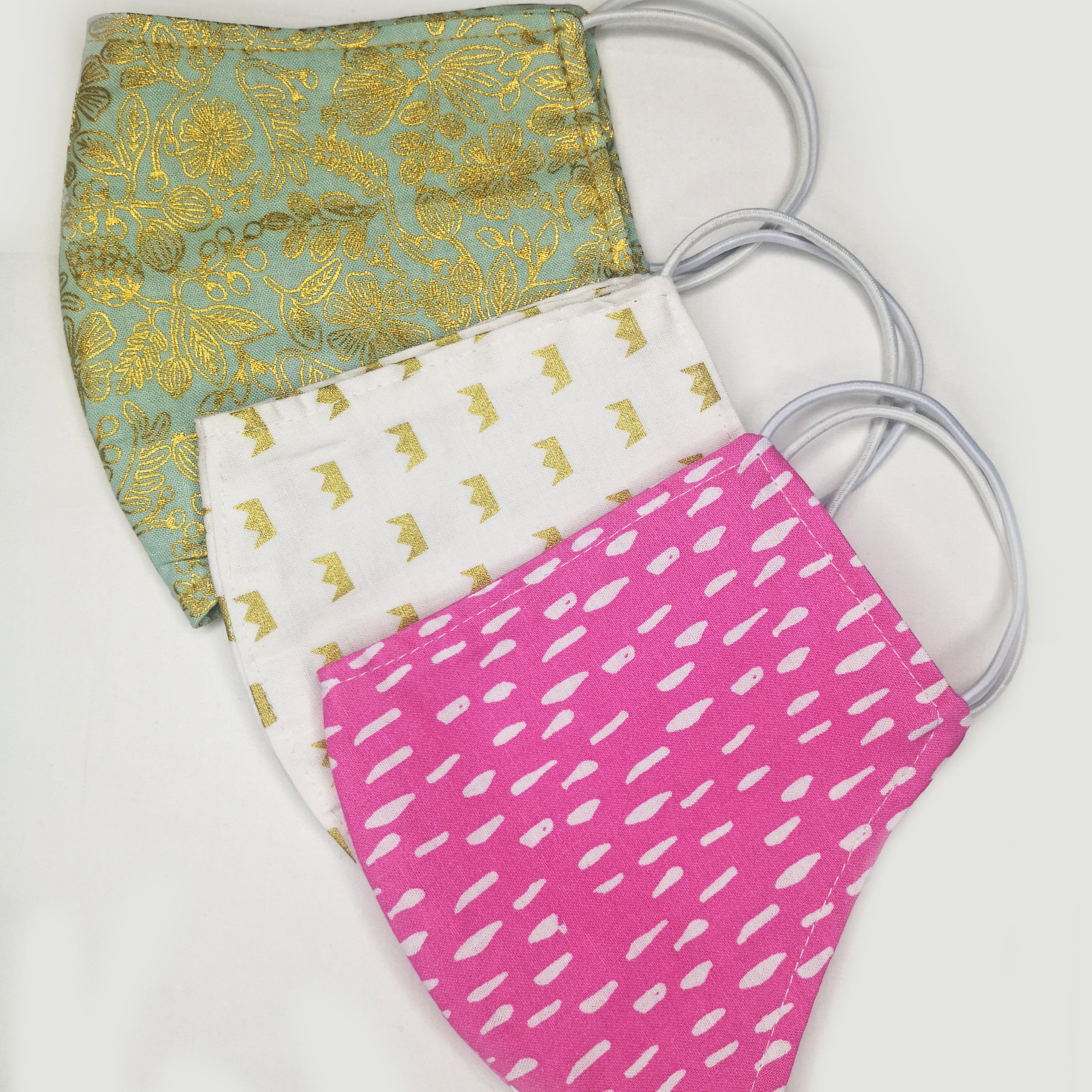 Face masks made in Canada in different prints, Shop T.K.S