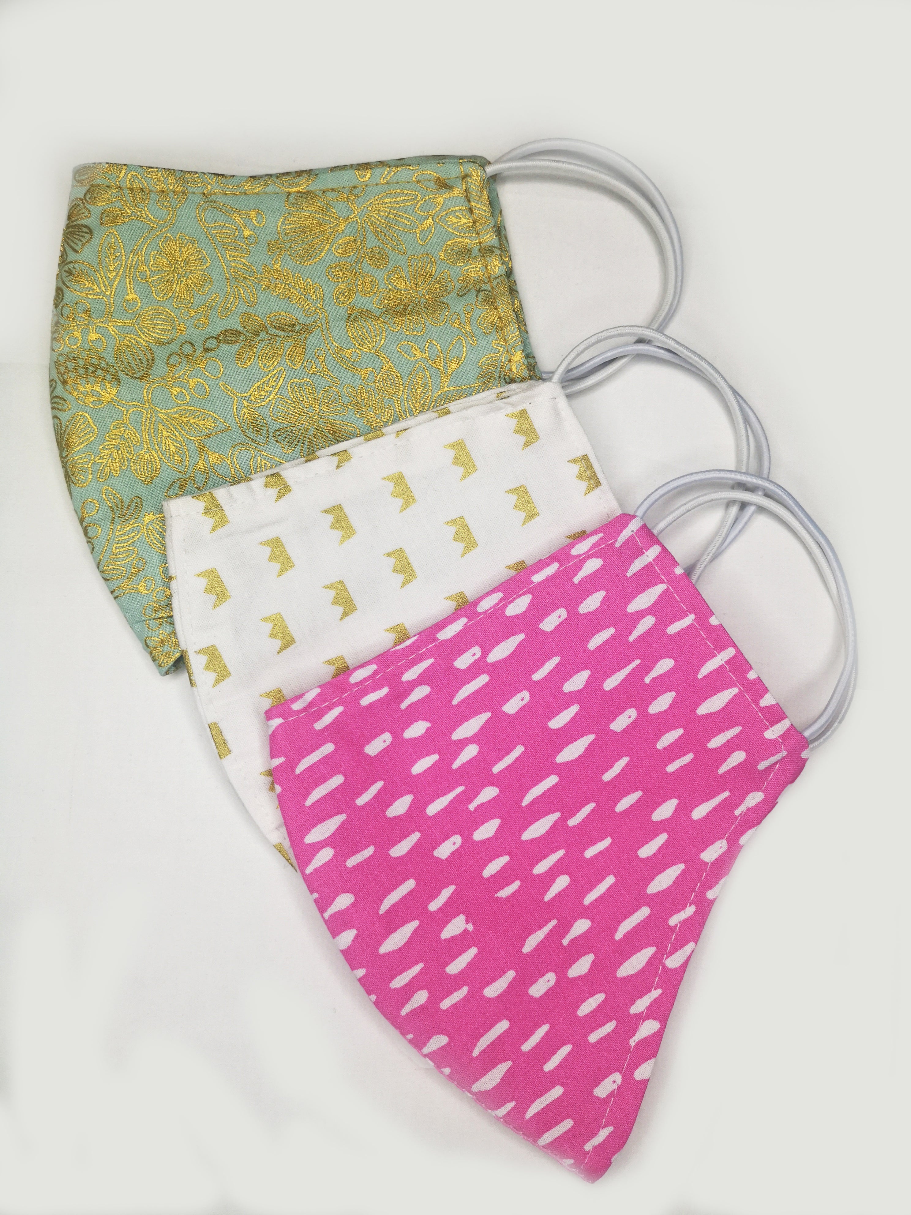 Face masks made in Canada in different prints, Shop T.K.S