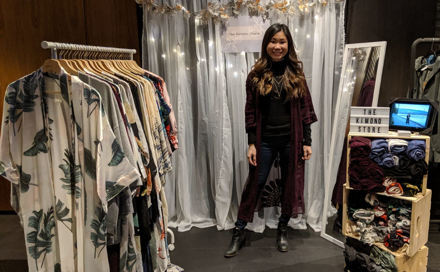 Ryerson holiday market, The Kimono Store Canada