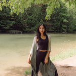 Women's Sage Green ombre cover up, Shop T.K.S