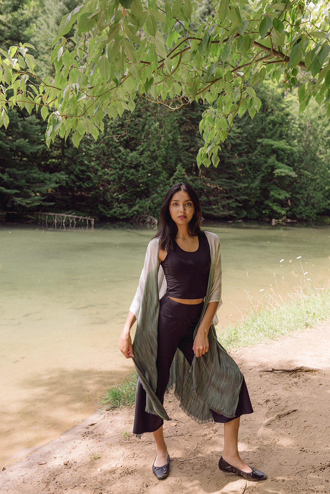 Women's Sage Green ombre cover up, Shop T.K.S