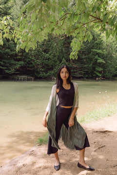 Women's Sage Green ombre cover up, Shop T.K.S