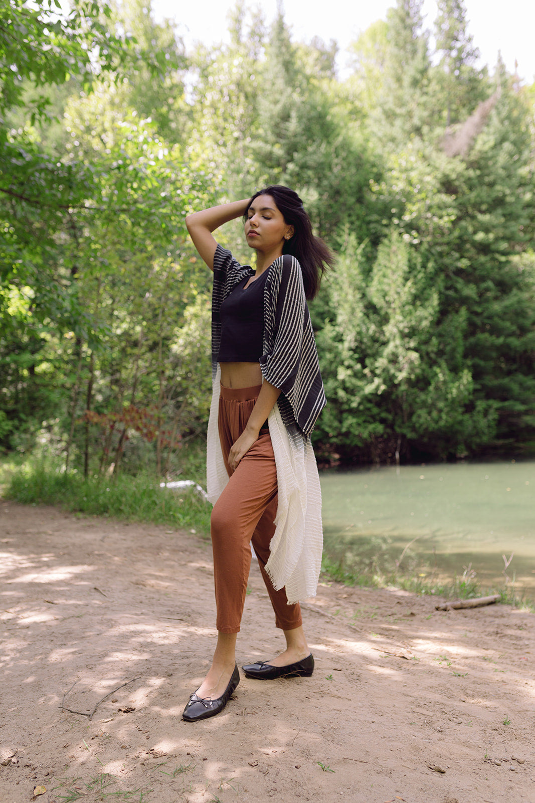 Women's burnt orange lounge pant, Shop T.K.S