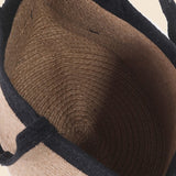 Women's Boho Cotton Jute Tote Bag