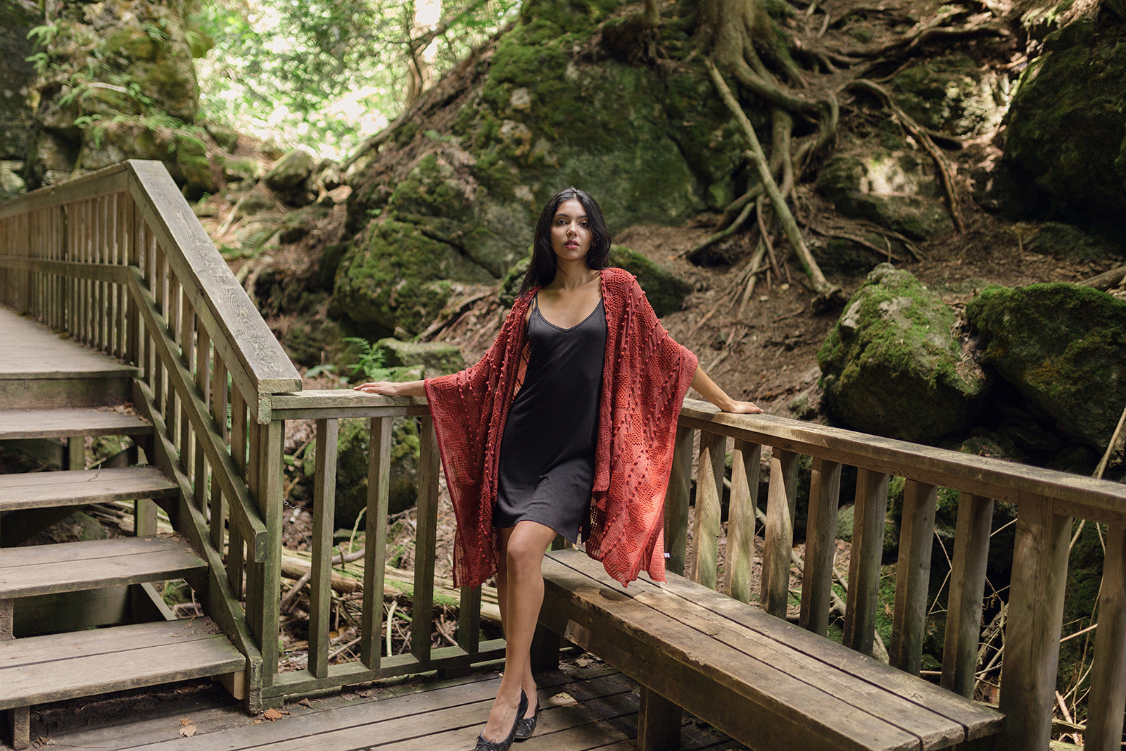 Women's burnt orange sweater cover up, Shop T.K.S