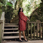 Women's burnt orange sweater cover up, Shop T.K.S