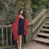 Women's burnt orange sweater cover up, Shop T.K.S